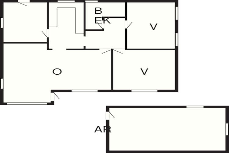 6 Personen Ferienhaus in Thyborøn-By Traum-Grundriss
