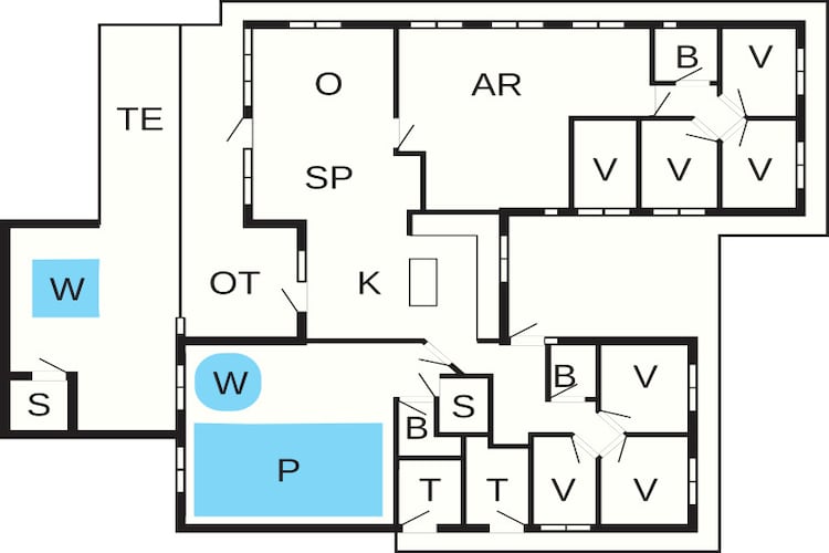 Luxe retraite in Mommark -- By Traum Ferienwohnungen-Plattegrond