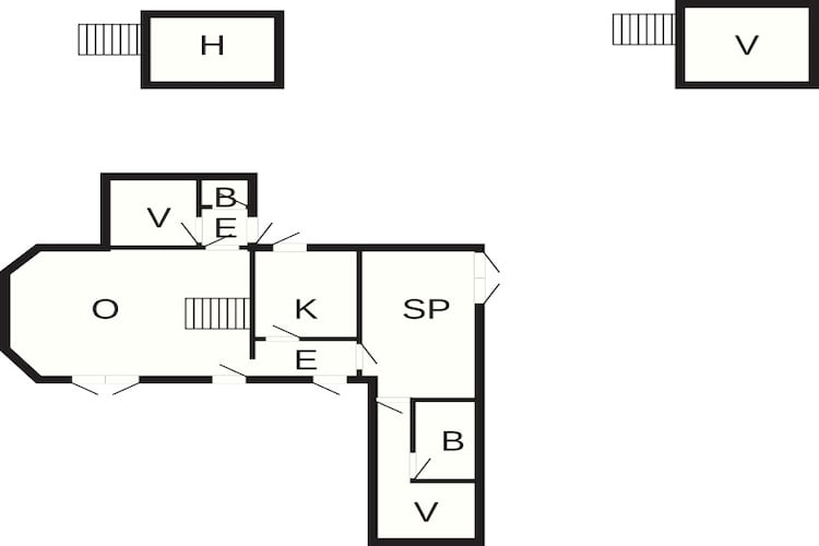 9 person holiday home in Vig-By Traum - Floor plan