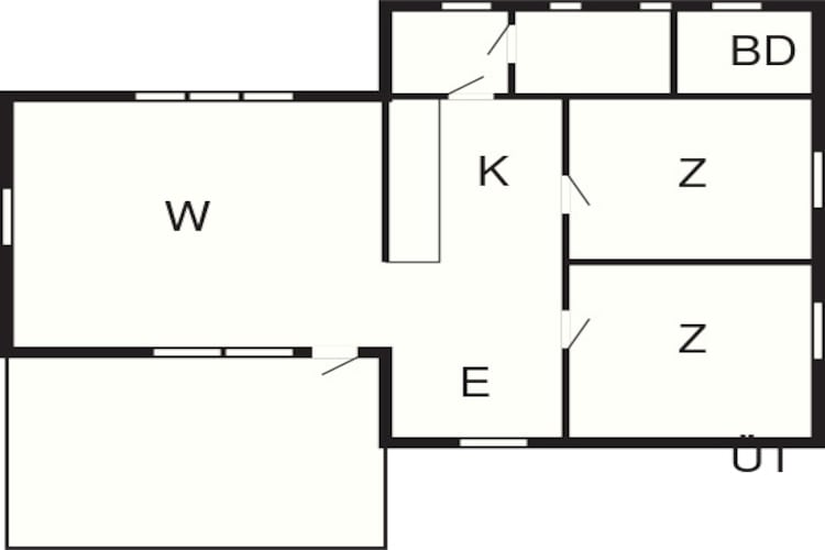 4 person holiday home in VEBERÖD-By Traum-Floor plan