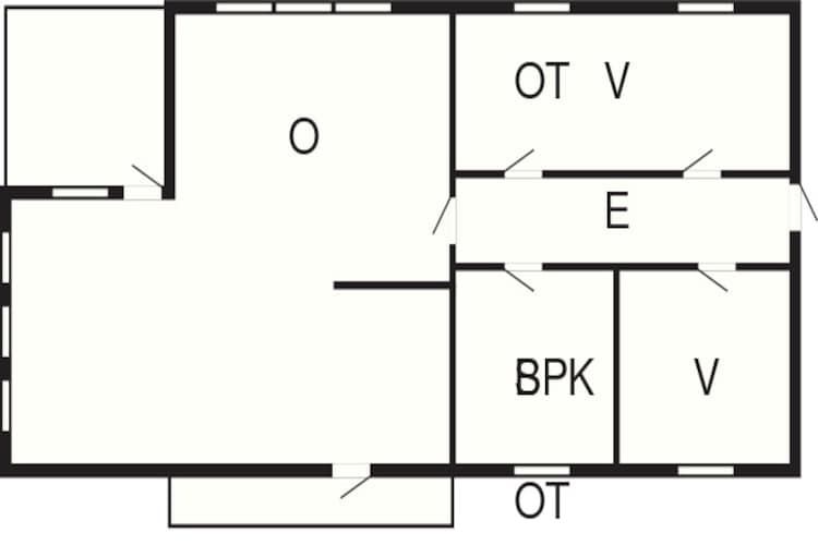 5 persoons vakantie huis in Odder-By Traum-Plattegrond