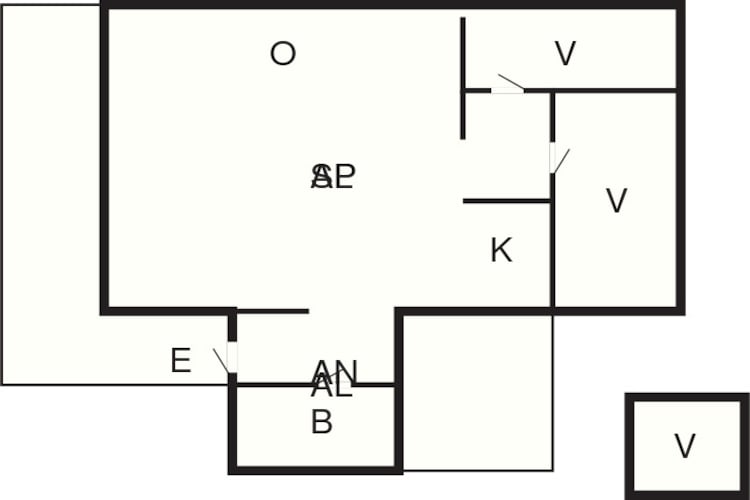 7 person holiday home in VIRSERUM-By Traum-Floor plan