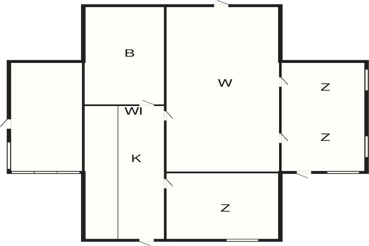 4 Personen Ferienhaus in Allingåbro-By Traum-Grundriss