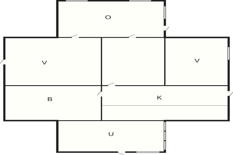 4 Personen Ferienhaus in Allingåbro-By Traum-Grundriss