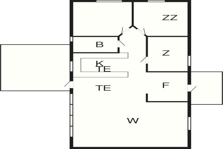 6 person holiday home in Vena-By Traum-Floor plan