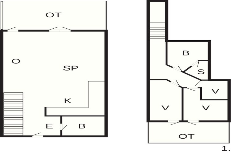 4 persoons vakantie huis in Ringkøbing-By Traum - Plattegrond