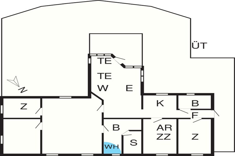 10 persoons vakantie huis in Væggerløse-By Traum-Plattegrond