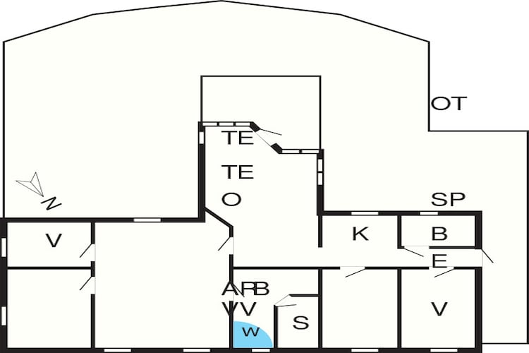10 persoons vakantie huis in Væggerløse-By Traum-Plattegrond