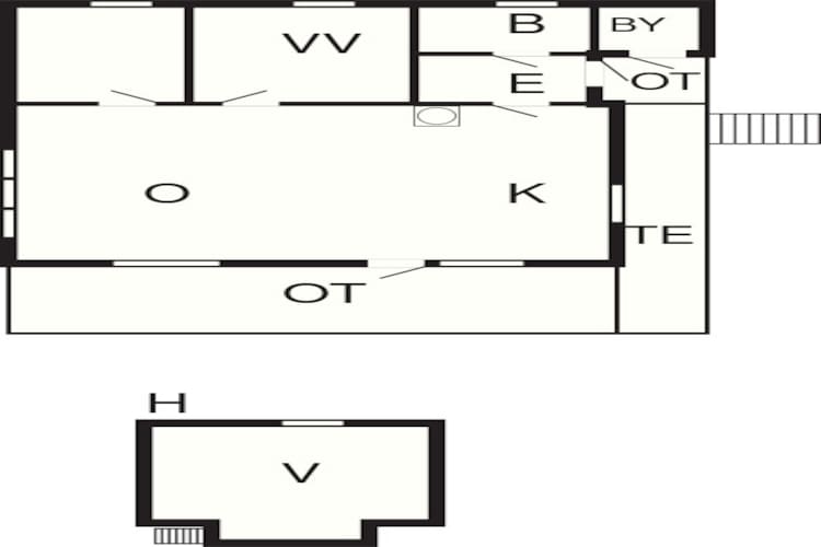 6 persoons vakantie huis in Bud-By Traum-Plattegrond
