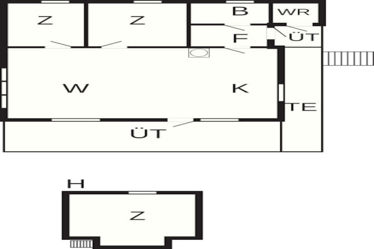 6 persoons vakantie huis in Bud-By Traum - Plattegrond