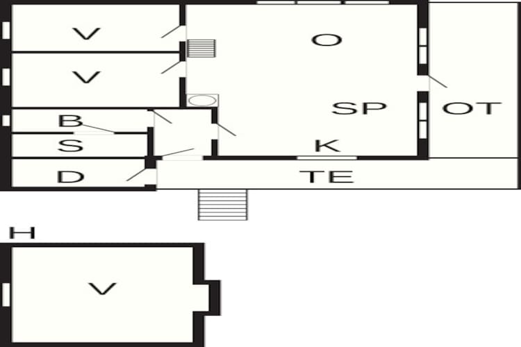 6 persoons vakantie huis in Bud-By Traum - Plattegrond