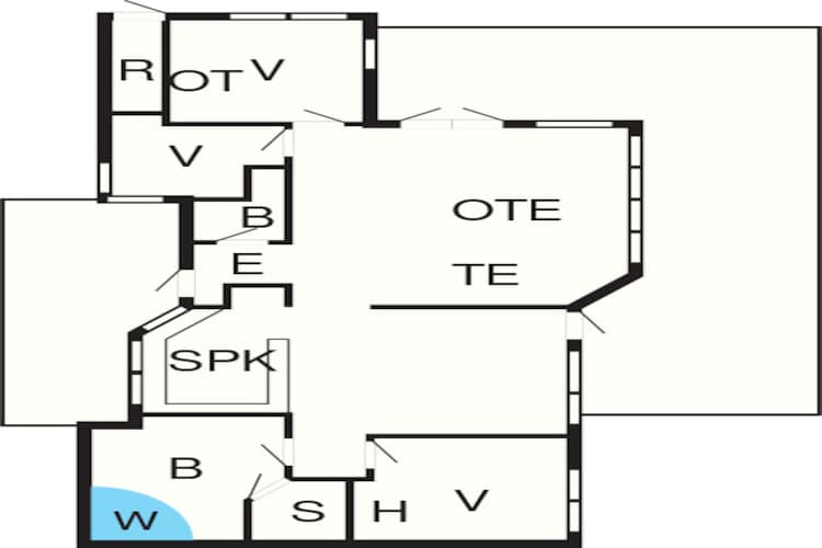 6 persoons vakantie huis in Læsø-By Traum-Plattegrond