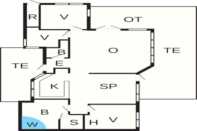 6 persoons vakantie huis in Læsø-By Traum-Plattegrond
