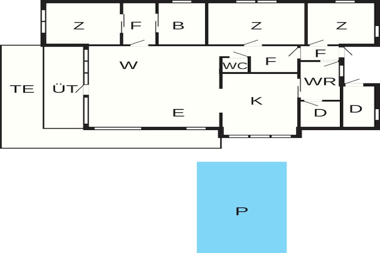 6 persoons vakantie huis in SANDANE-By Traum-Plattegrond