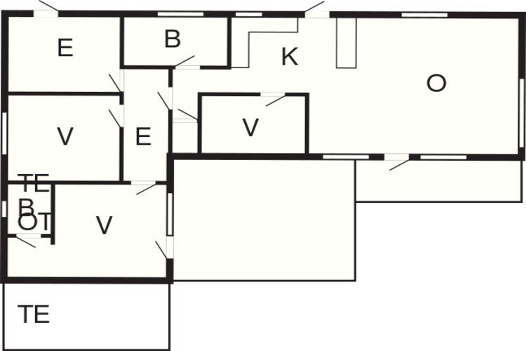 6 persoons vakantie huis in Tarm-By Traum-Plattegrond