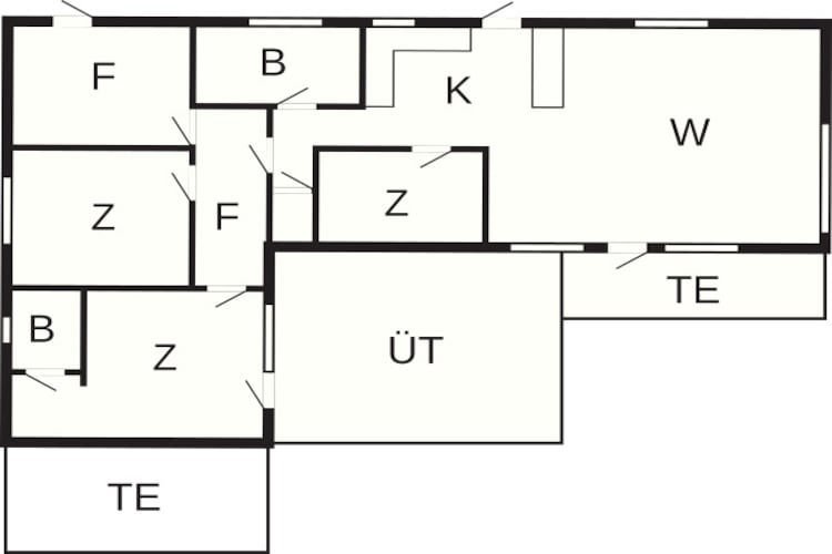6 persoons vakantie huis in Tarm-By Traum - Plattegrond