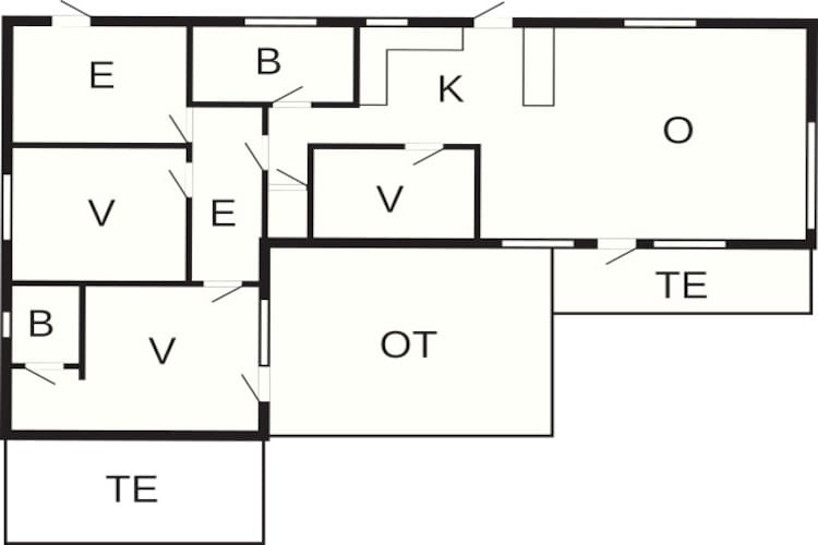 6 persoons vakantie huis in Tarm-By Traum - Plattegrond