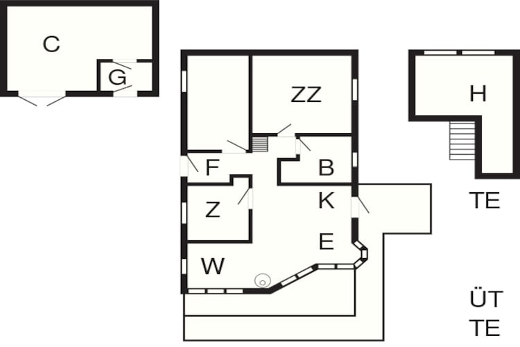 6 persoons vakantie huis in Løgstør-Plattegrond
