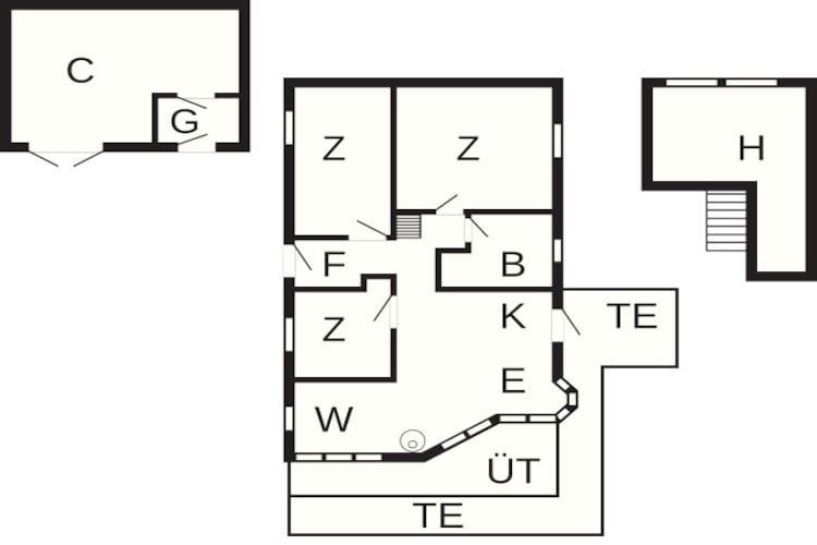 6 persoons vakantie huis in Løgstør-Plattegrond