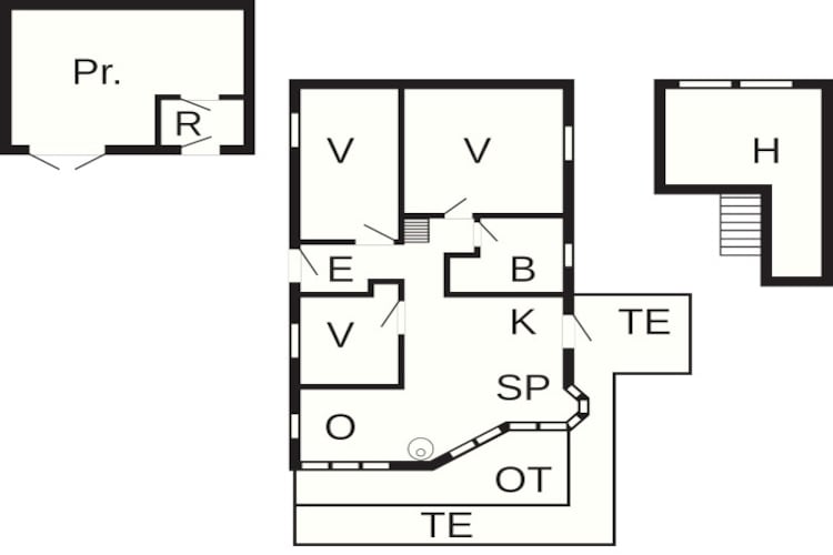 6 persoons vakantie huis in Løgstør-Plattegrond