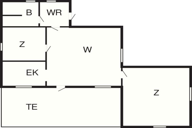 4 persoons vakantie huis in HENÅN-By Traum-Plattegrond