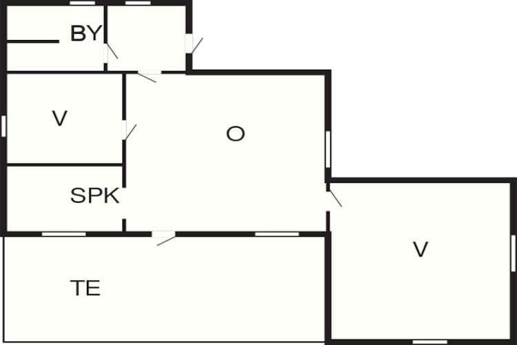 4 persoons vakantie huis in HENÅN-By Traum-Plattegrond