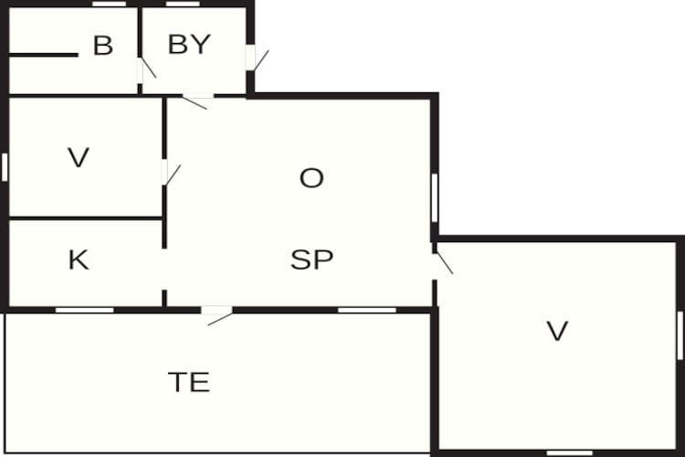 4 persoons vakantie huis in HENÅN-By Traum-Plattegrond
