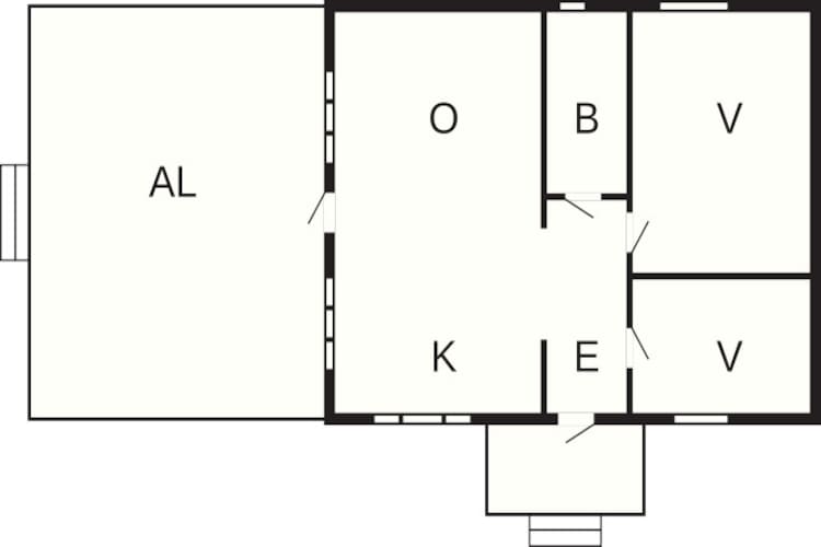4 persoons vakantie huis in Byxelkrok-By Traum-Plattegrond