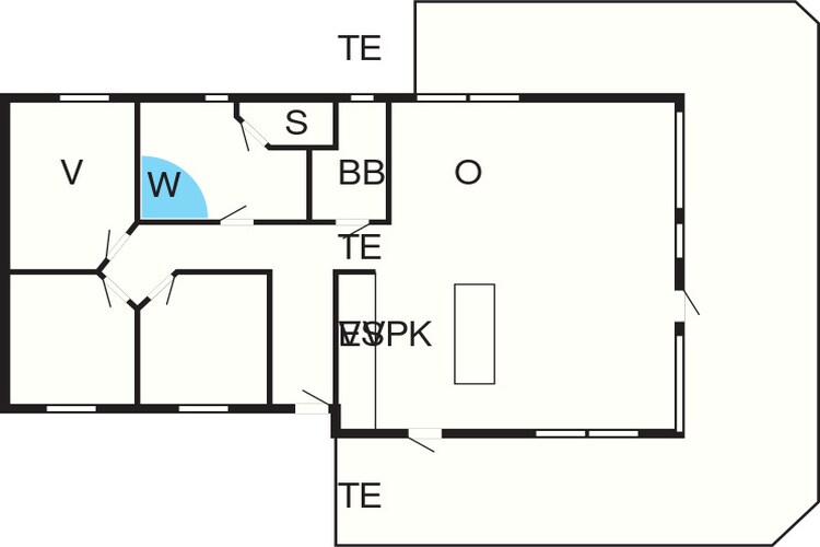 Luxe strandhuis met spa -- By Traum Ferienwohnungen-Plattegrond