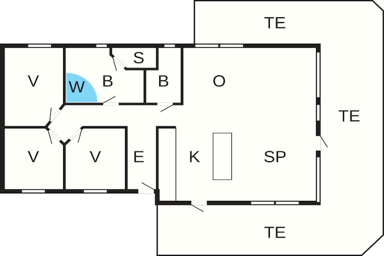 Luxe strandhuis met spa -- By Traum Ferienwohnungen-Plattegrond