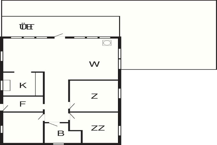 6 persoons vakantie huis in Jerup-By Traum-Plattegrond
