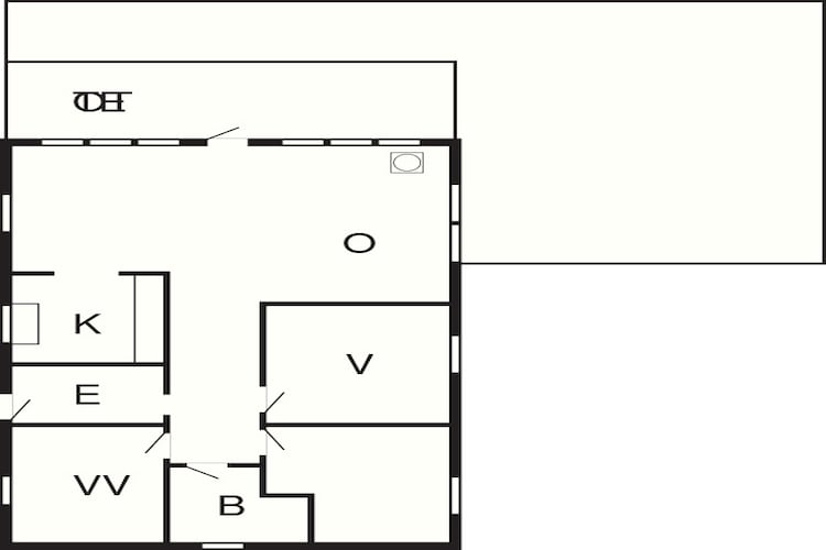 6 persoons vakantie huis in Jerup-By Traum-Plattegrond