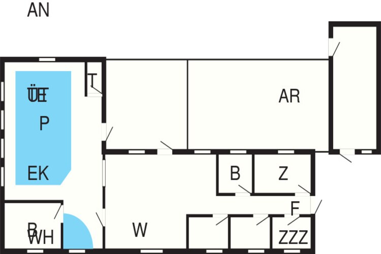10 persoons vakantie huis in Hadsund-By Traum-Plattegrond