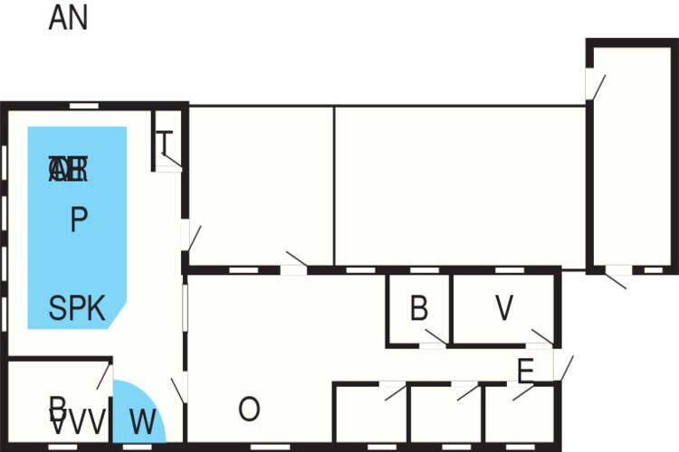 10 persoons vakantie huis in Hadsund-By Traum-Plattegrond