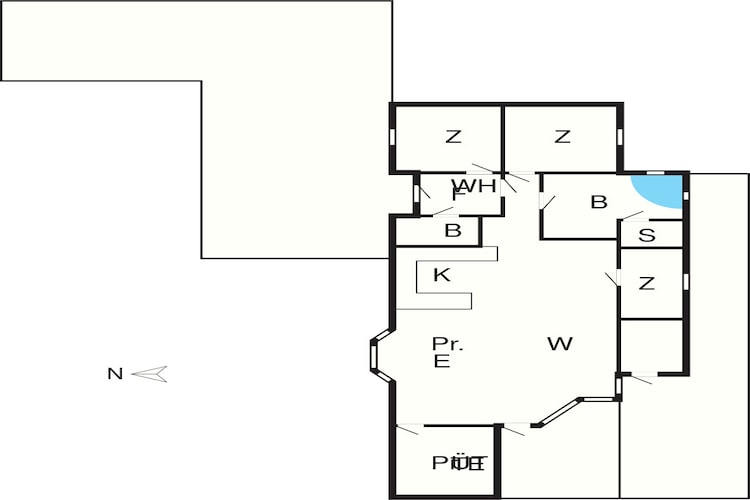 6 persoons vakantie huis in Børkop-By Traum-Plattegrond
