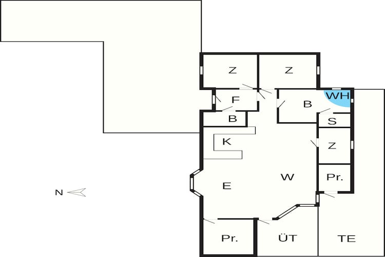 6 persoons vakantie huis in Børkop-By Traum-Plattegrond
