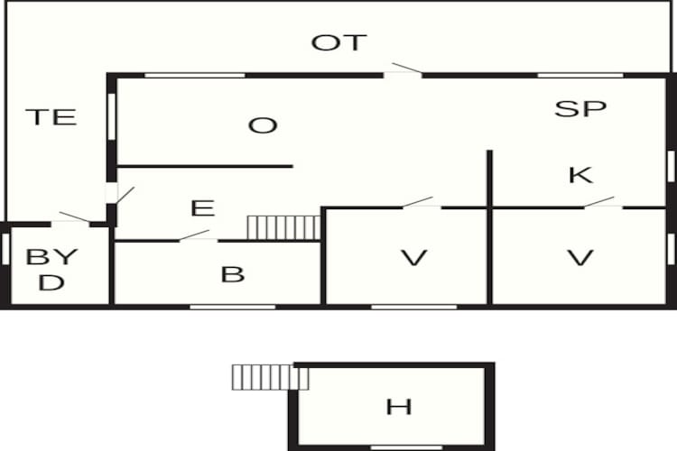 6 persoons vakantie huis in VATNE-By Traum-Plattegrond