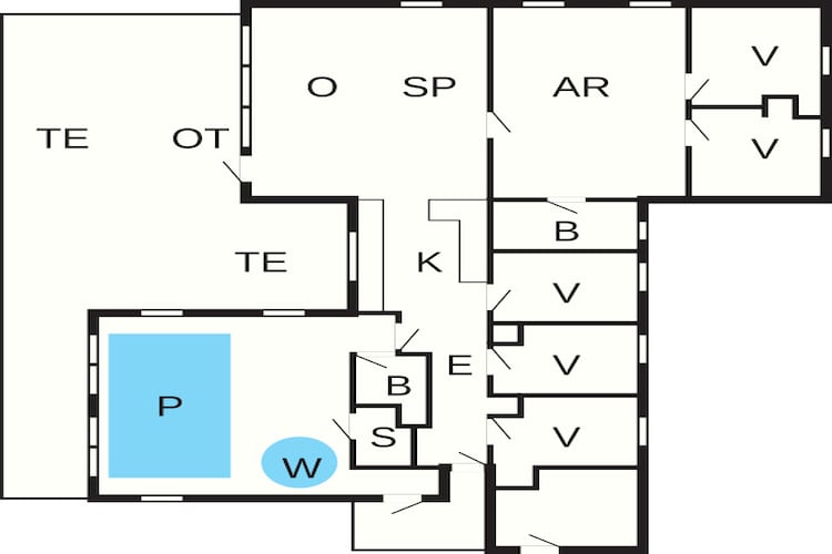 Luxe retraite met zwembad -- By Traum Ferienwohnungen-Plattegrond