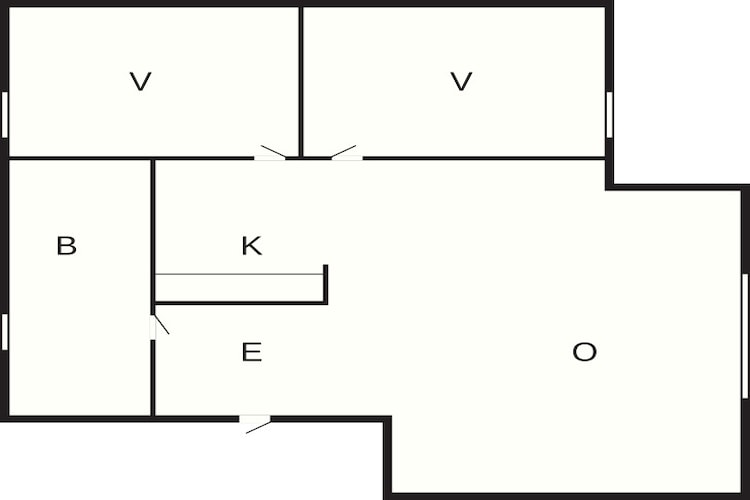 Maison de vacances pour 4 a SÄLEN-By Traum - Plan