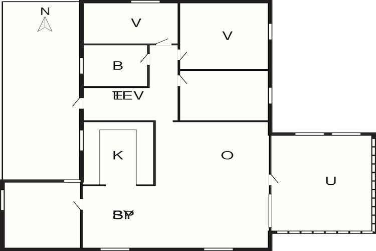 6 persoons vakantie huis in Nørre Nebel-By Traum-Plattegrond