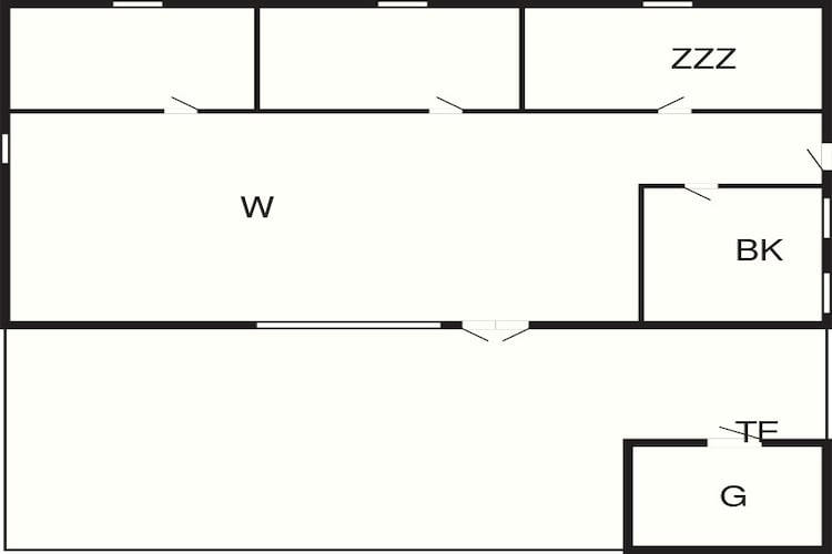 6 persoons vakantie huis in Nexø-By Traum-Plattegrond
