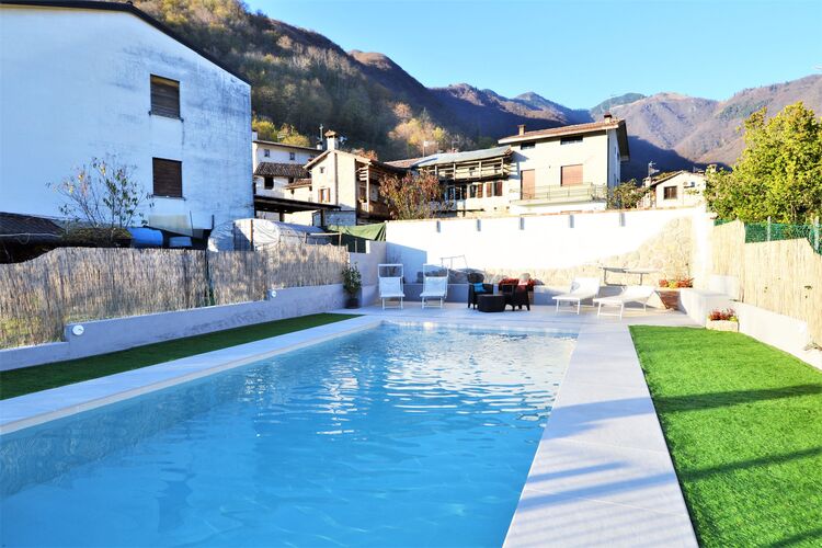 Vakantiehuizen Italie | Veneto | Appartement te huur in Miane met zwembad  met wifi 8 personen
