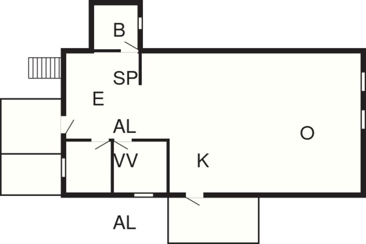 6 persoons vakantie huis in Hadsund-By Traum-Plattegrond