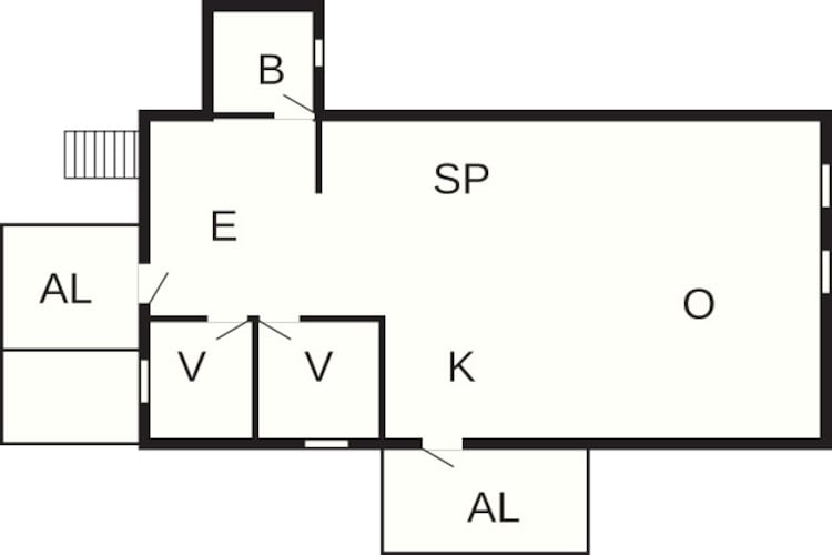 6 persoons vakantie huis in Hadsund-By Traum-Plattegrond