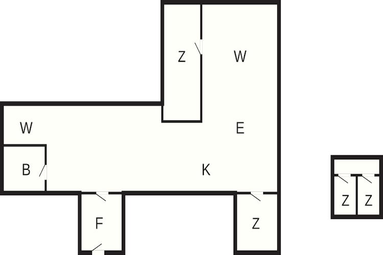 Sfeervol huis nabij strand -- By Traum Ferienwohnungen-Plattegrond