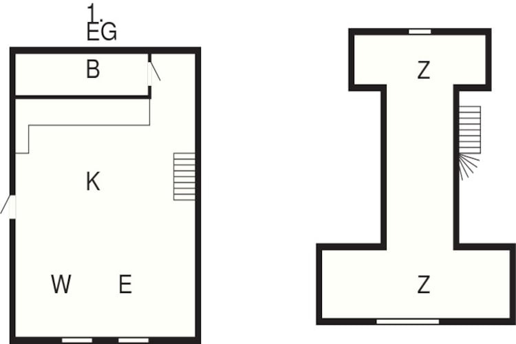 4 persoons vakantie huis in SLITE-Plattegrond