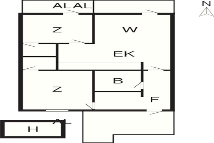 5 persoons vakantie huis in Ebeltoft-By Traum-Plattegrond