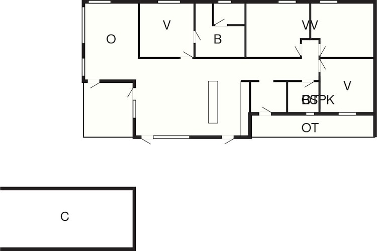 10 persoons vakantie huis in Vinderup-By Traum-Plattegrond