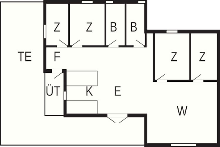 10 persoons vakantie huis in Vinderup-By Traum - Plattegrond