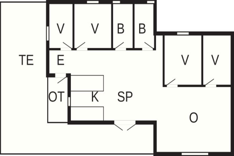 10 persoons vakantie huis in Vinderup-By Traum - Plattegrond